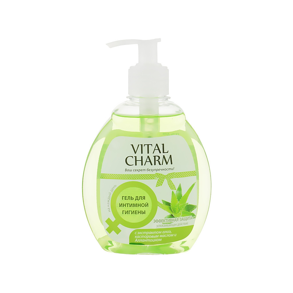 Гель для інтимної гігієни Vital Charm Ефективний захист 300 мл (4820091140159) - зображення 1