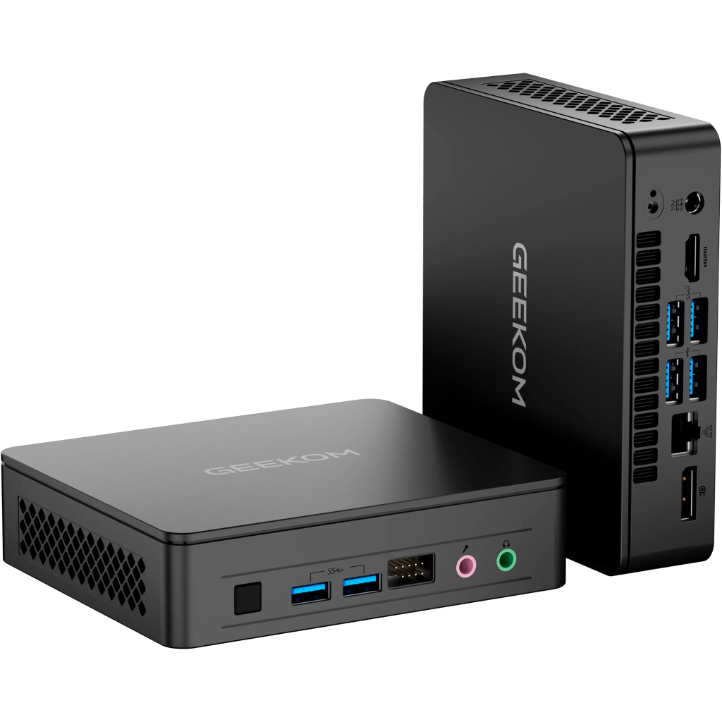 Комп'ютер GEEKOM Mini Air12 Lite / N100, 8, 256, WIN11 Pro (GMAir12Lite-N100-8256-EU) - зображення 1