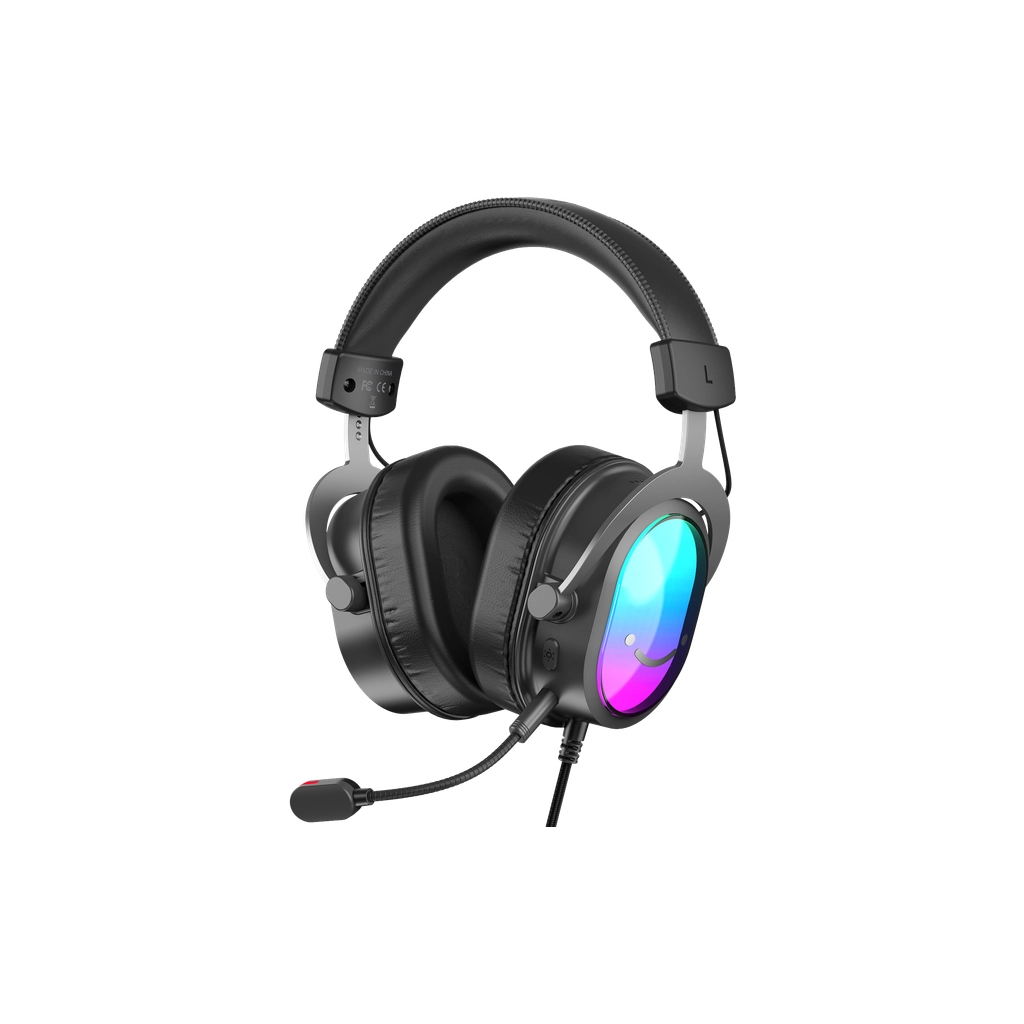 Навушники Fifine H16 7.1 RGB Black (H16) - зображення 1