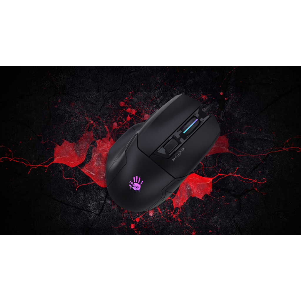 Мишка A4Tech Bloody W70 Pro Stone Black - зображення 5