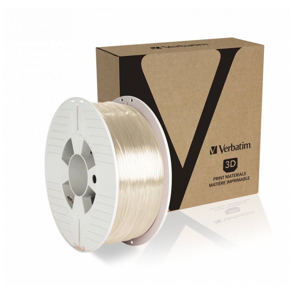 Пластик для 3D-принтера Verbatim PETG, 1.75 мм, 1 кг, clear (55051) - зображення 2