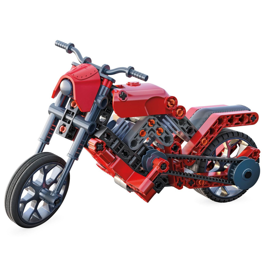 Конструктор Clementoni 2 в 1 Roadster & Dragster, серія Science & Play, 130 деталей (75079) - зображення 2