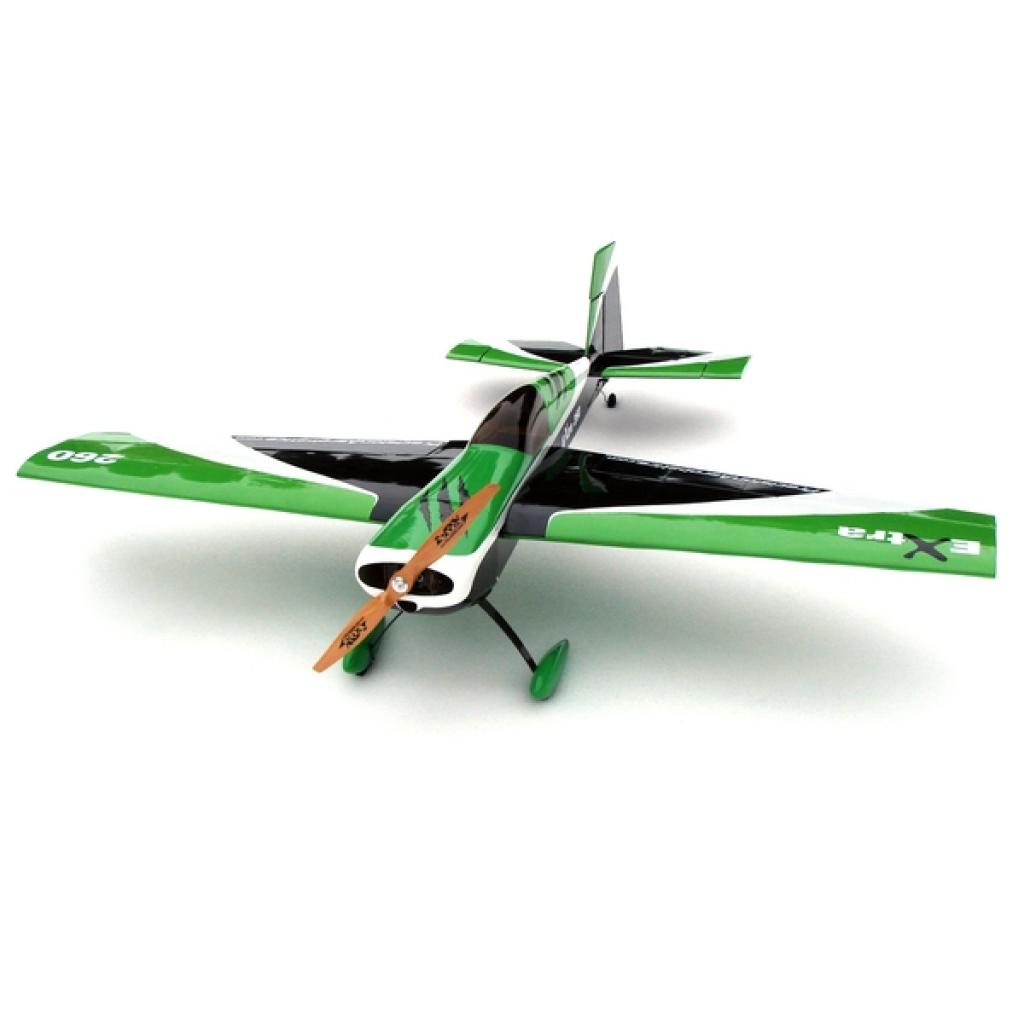 Радіокерована іграшка Precision Aerobatics Літак Extra 260 1219мм KIT (зелений) (PA-EXT-GREEN) - зображення 1