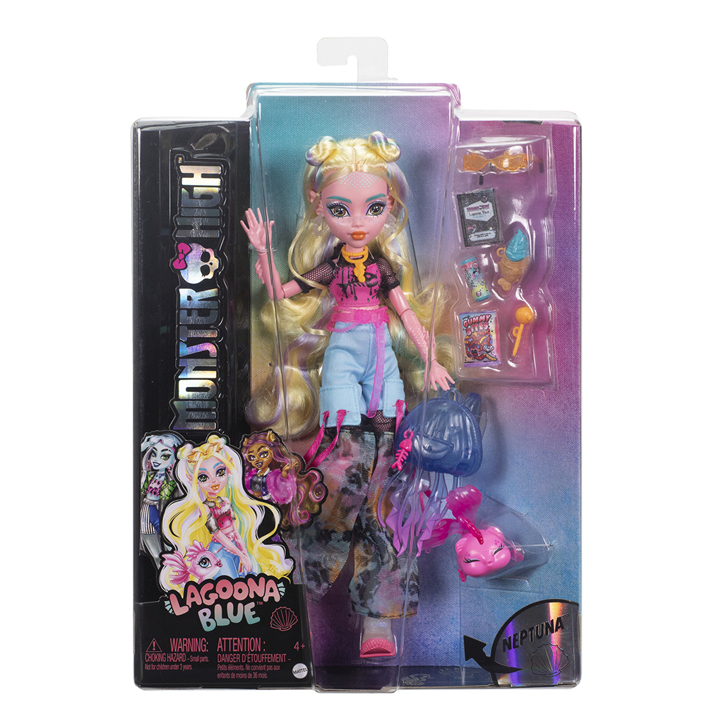 Лялька Monster High Монстро-класика нове покоління Лагуна Блю (HXH75) - зображення 6