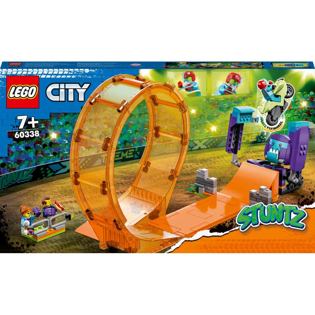 Конструктор LEGO City Stuntz Каскадерська петля «Удар Шимпанзе» 226 деталей (60338) - зображення 1