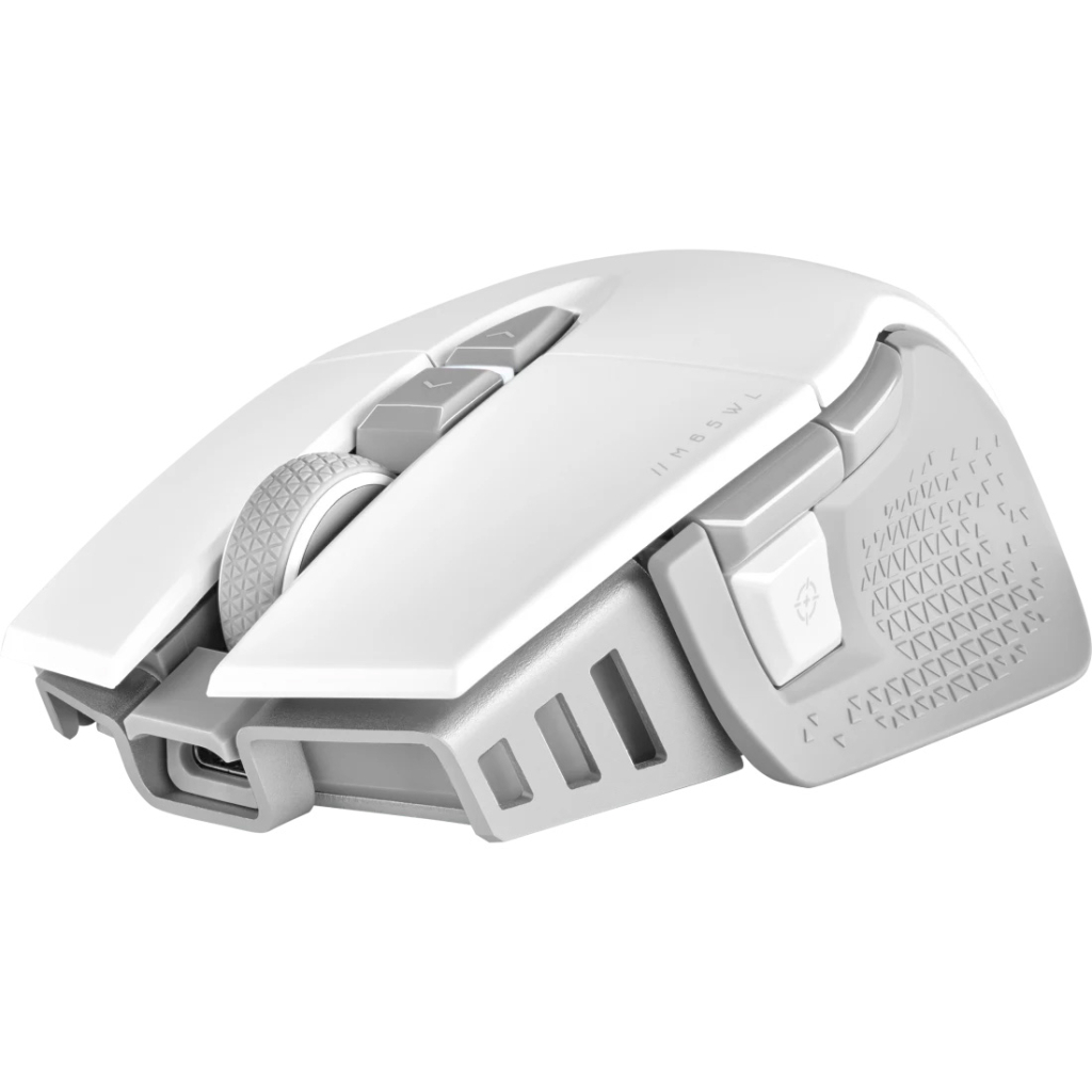 Мишка Corsair M65 RGB Ultra Wireless White (CH-9319511-EU2) - зображення 2