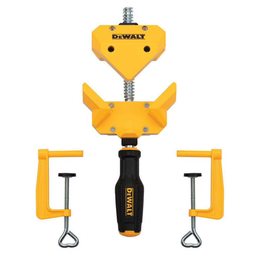 Струбцина DeWALT кутова, великого зусилля + 2 струбцини для кріплення до столу (DWHT83853-0) - picture 4