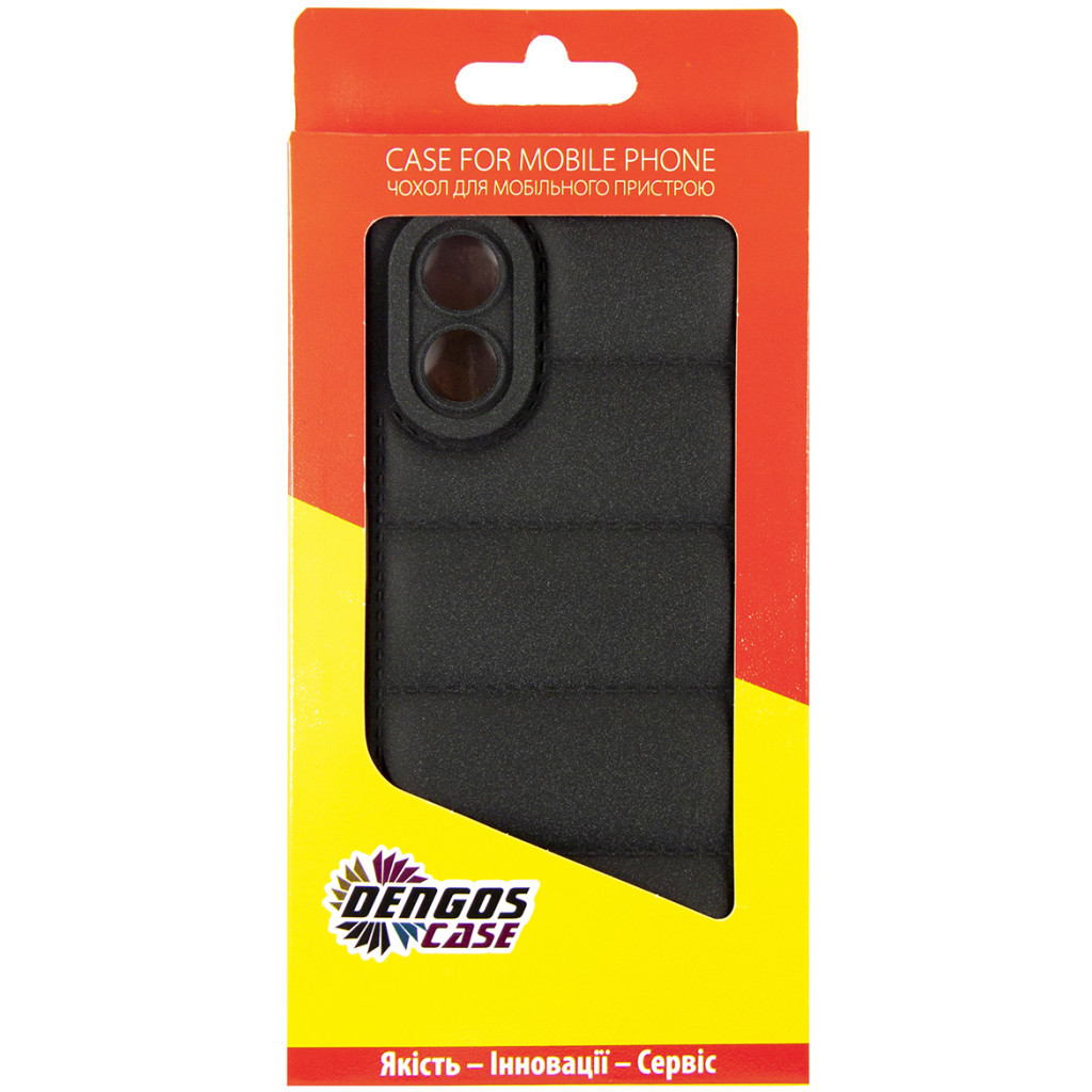 Чохол до мобільного телефона Dengos Soft OPPO A38 (black) (DG-TPU-SOFT-47) - зображення 6