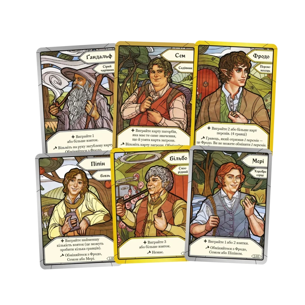 Настільна гра Geekach Games Братство Персня. Карткова гра (The Fellowship of the Ring The Trick Taking Game) (укр.) (GKCH224fs) - зображення 3