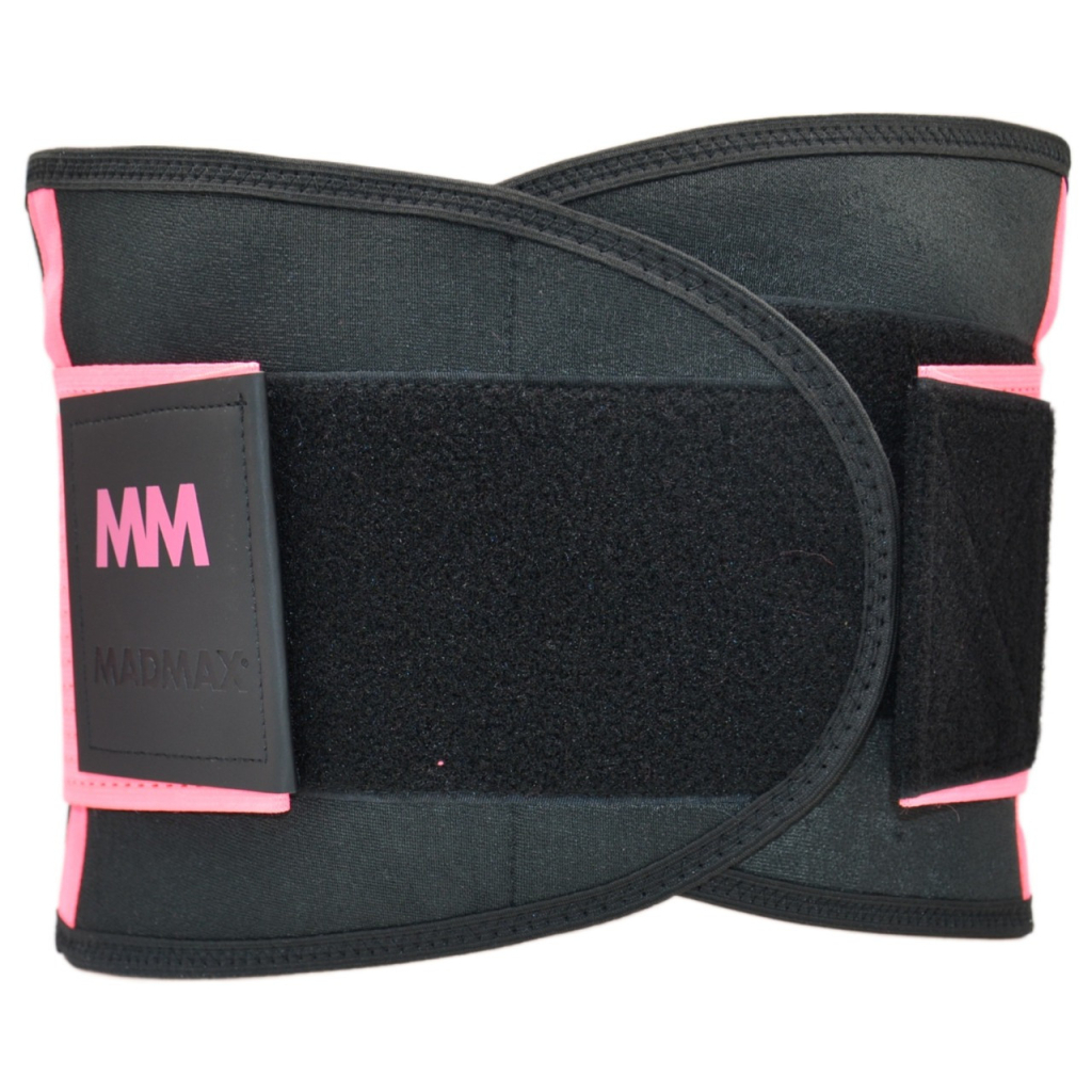 Пояс компресійний MadMax MFA-277 Slimming belt Black/neon pink L (MFA-277-PNK_L) - зображення 9
