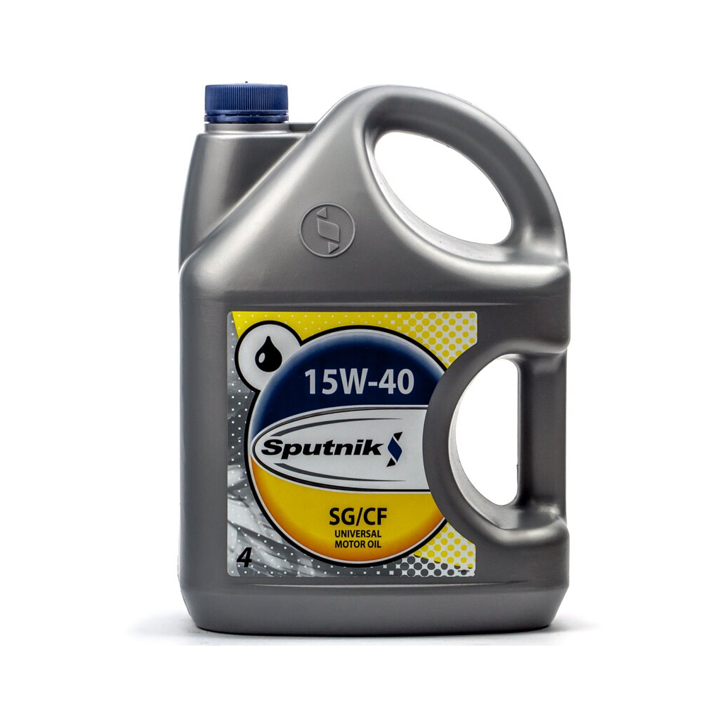 Моторна олива SPUTNIK 15W40 SG/CF 4л - зображення 1