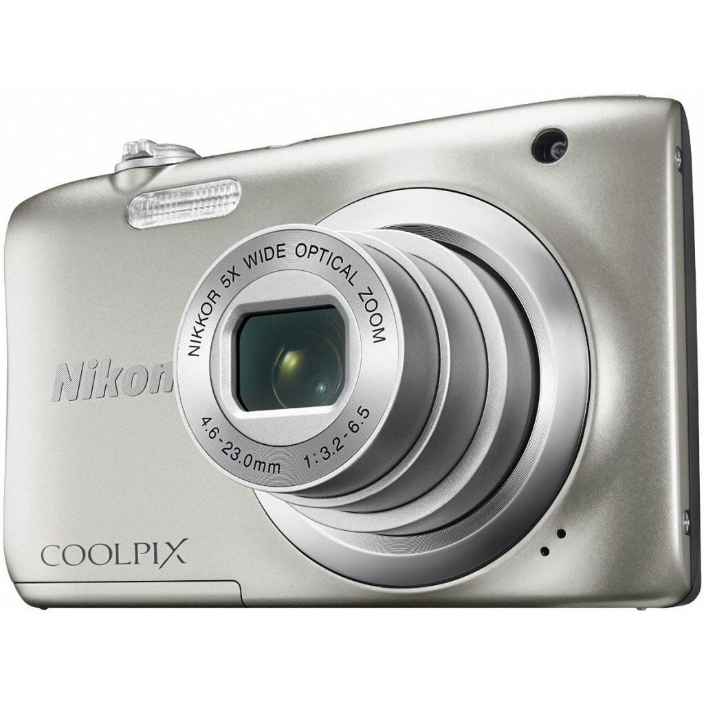 Цифровий фотоапарат Nikon Coolpix A100 Silver (VNA970E1) - зображення 6