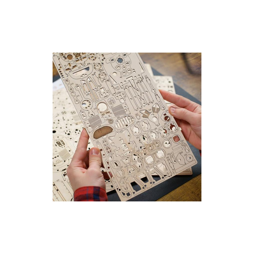 Конструктор Ugears механічний 3D Трицикл UGR-S (70216) - зображення 3