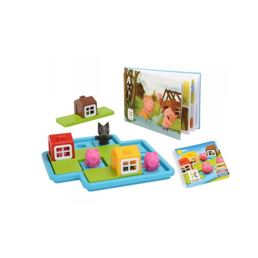 Настільна гра Smart Games Троє маленьких поросят (SG 023 UKR) - зображення 2