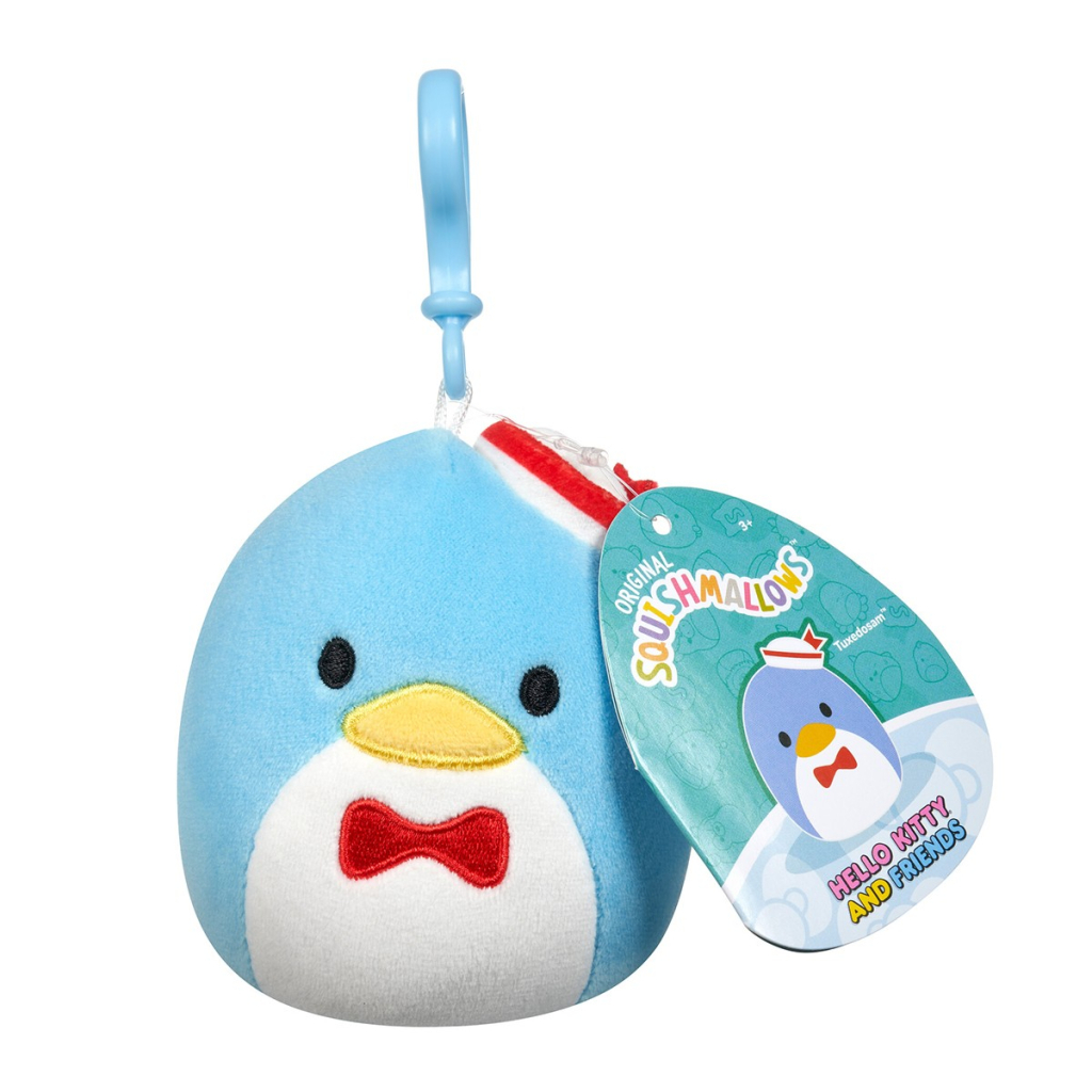 М'яка іграшка Squishmallows на кліпсі - Такседо Сем 9 см (SQSN00276) - зображення 3