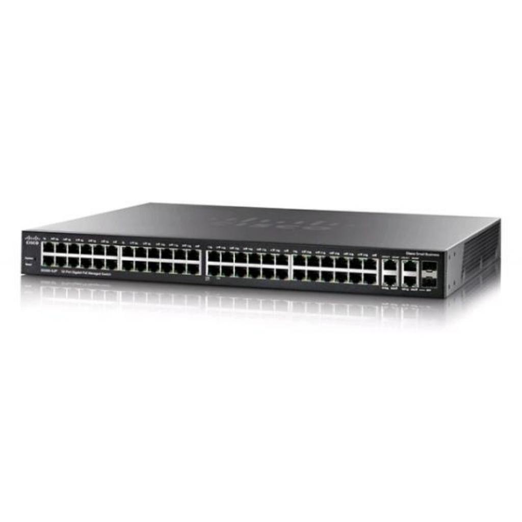 Комутатор мережевий Cisco SG350-52MP (SG350-52MP-K9-EU) - зображення 1