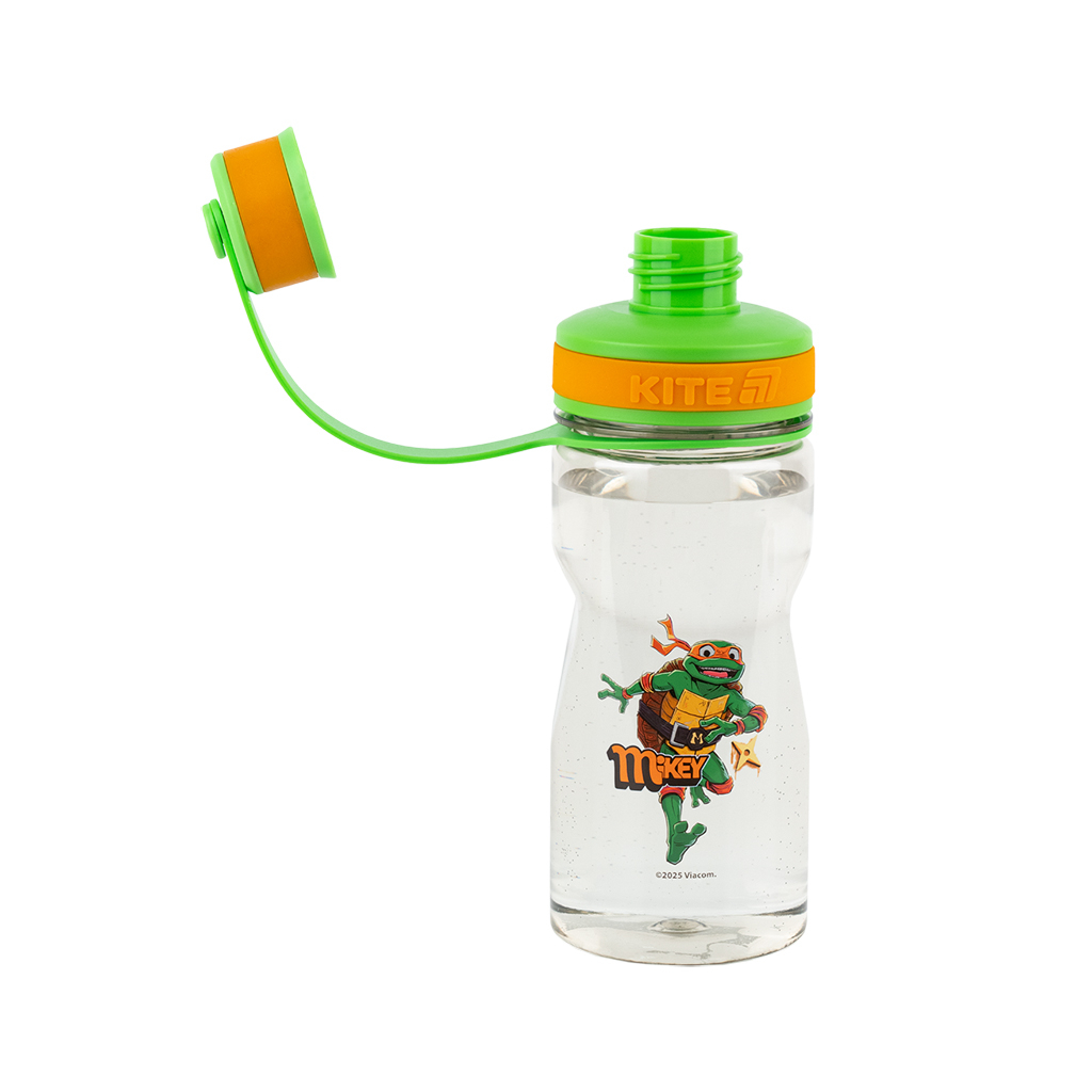 Поїльник-непроливайка Kite Ninja Turtles 500 мл, сіра (NT25-397) - зображення 3