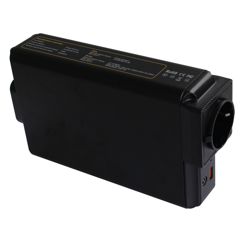 Батарея універсальна Atria 32000mAh PD/30W, QC/8W, DC:12-16.8V, 230V:150W (OPS-151) - изображение 2