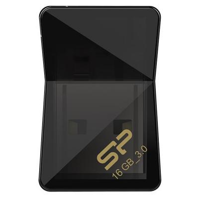 USB флеш накопичувач Silicon Power 16Gb Jewel J08 Black USB 3.0 (SP016GBUF3J08V1K) - зображення 1