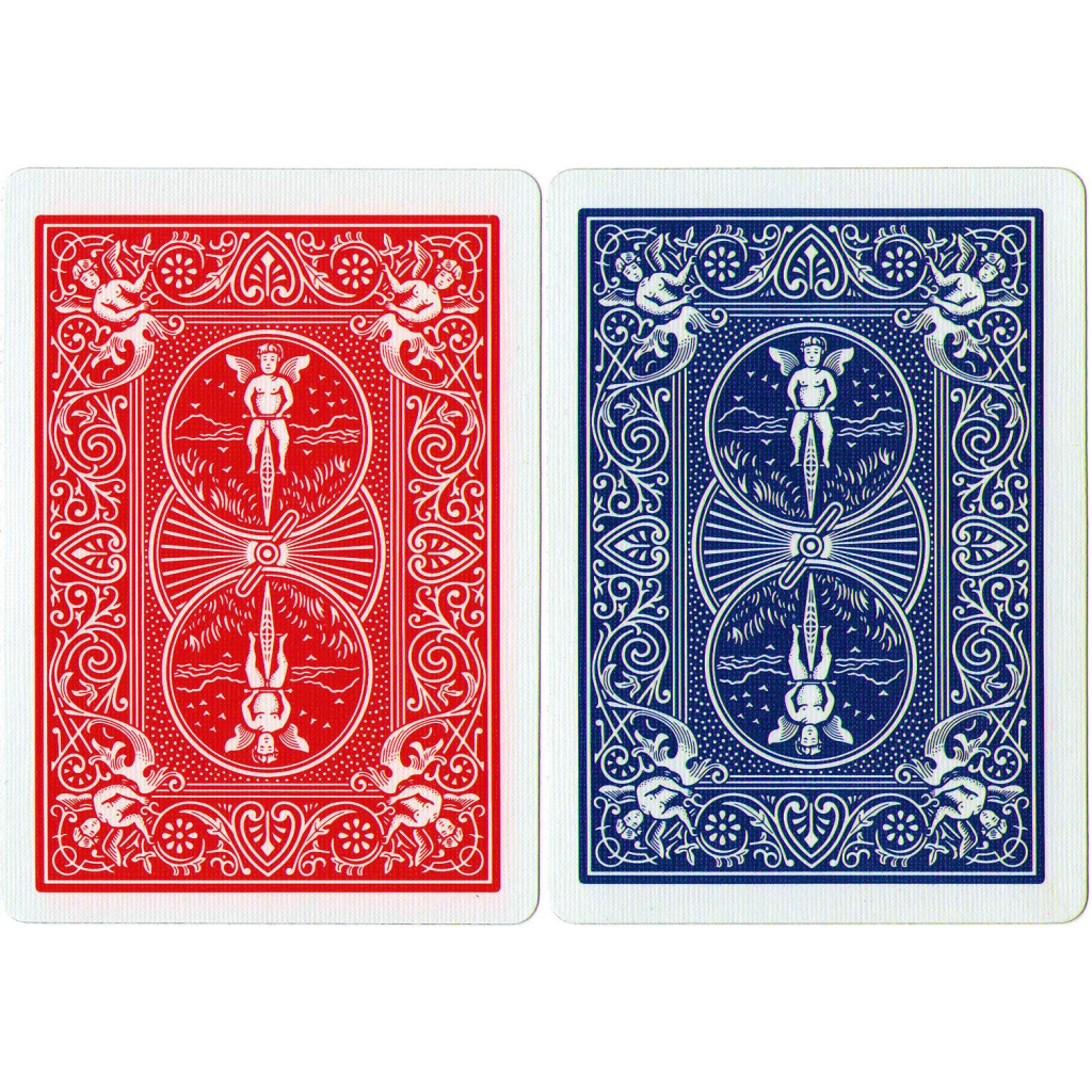 Гральні карти Bicycle League Back Standard Index (red, blue) (00808) - зображення 3