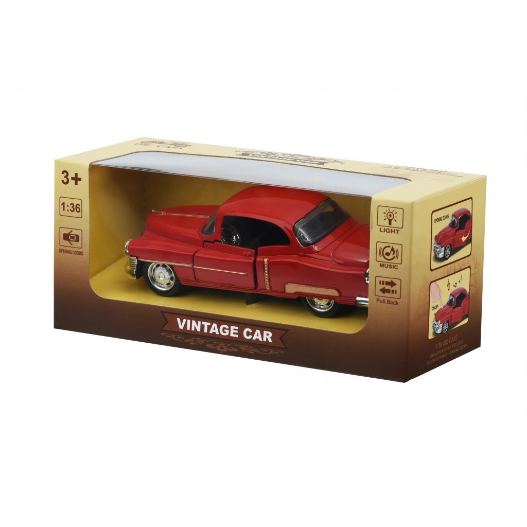Машина Same Toy Vintage Car со светом и звуком Красный (601-3Ut-3) - зображення 5