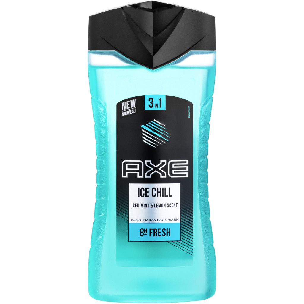 Гель для душу AXE Ice Chill 250 мл (8717163648681) - зображення 1