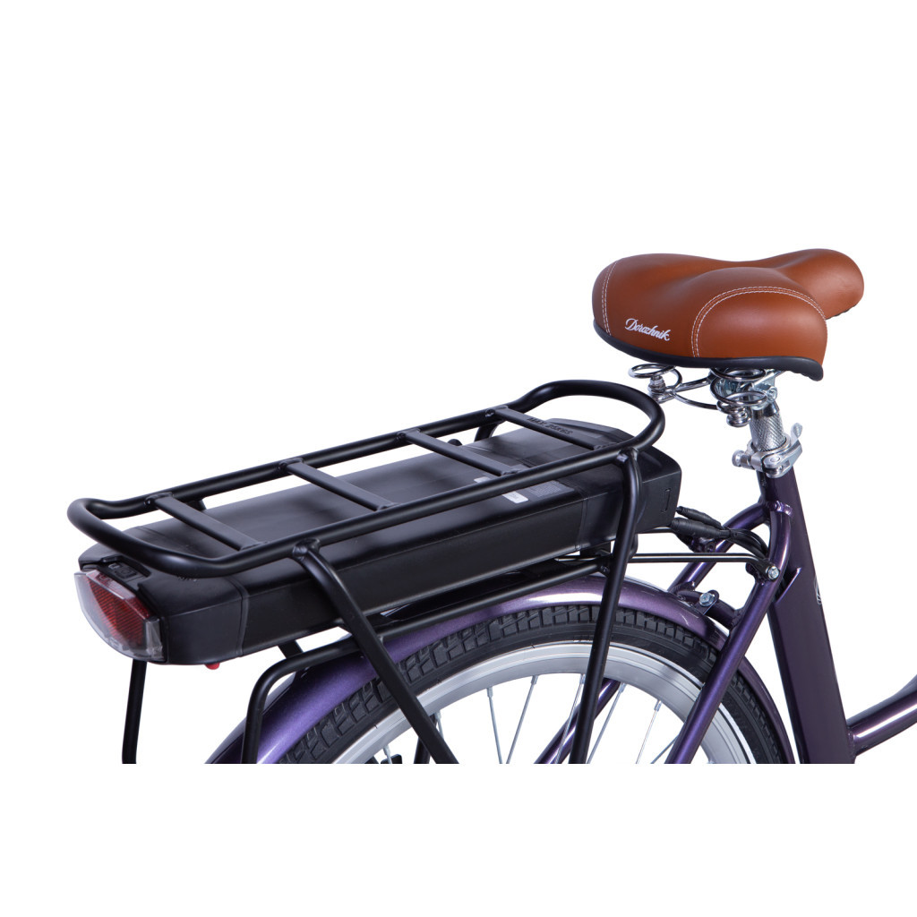 Електровелосипед Dorozhnik eCORAL 28" 19" 36B 12.5А*г St 2024 Сливовий (ELB-D-28-051) - зображення 4