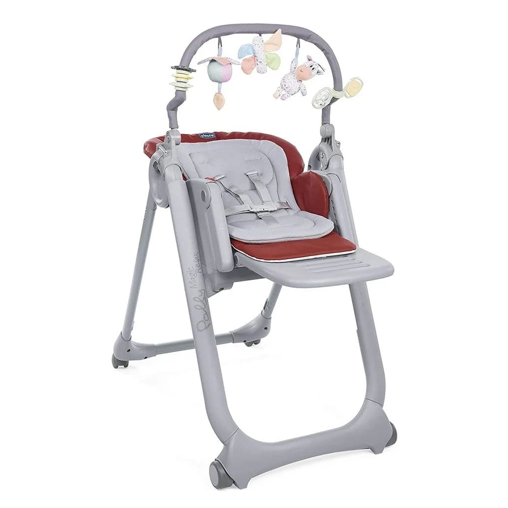Стілець для годування Chicco Polly Magic Relax New, dark grey (79502.64) - зображення 1