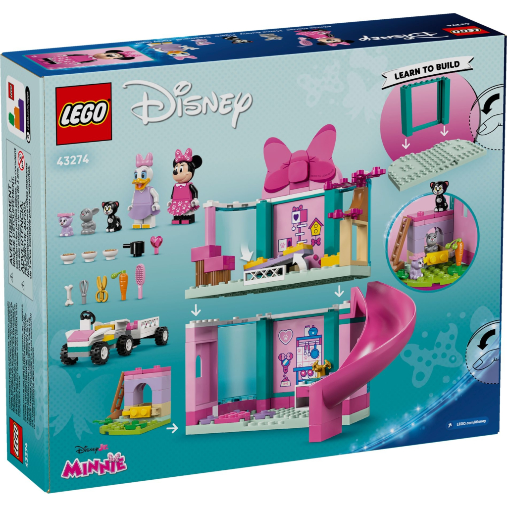 Конструктор LEGO Disney Готель Мінні для домашніх тварин (43274) - зображення 7
