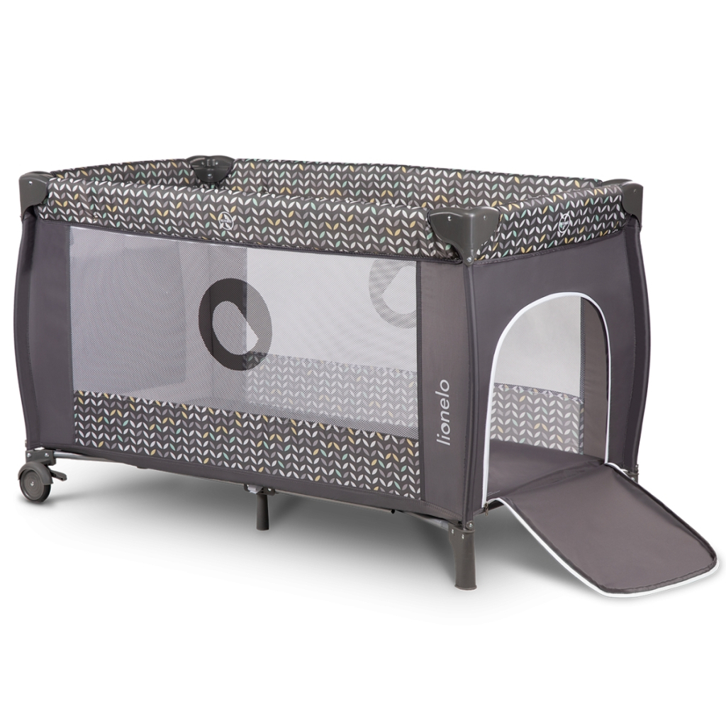 Дитячий манеж Lionelo Sven Plus Grey scandi (LO-SVEN PLUSGREY SCANDI) - зображення 3