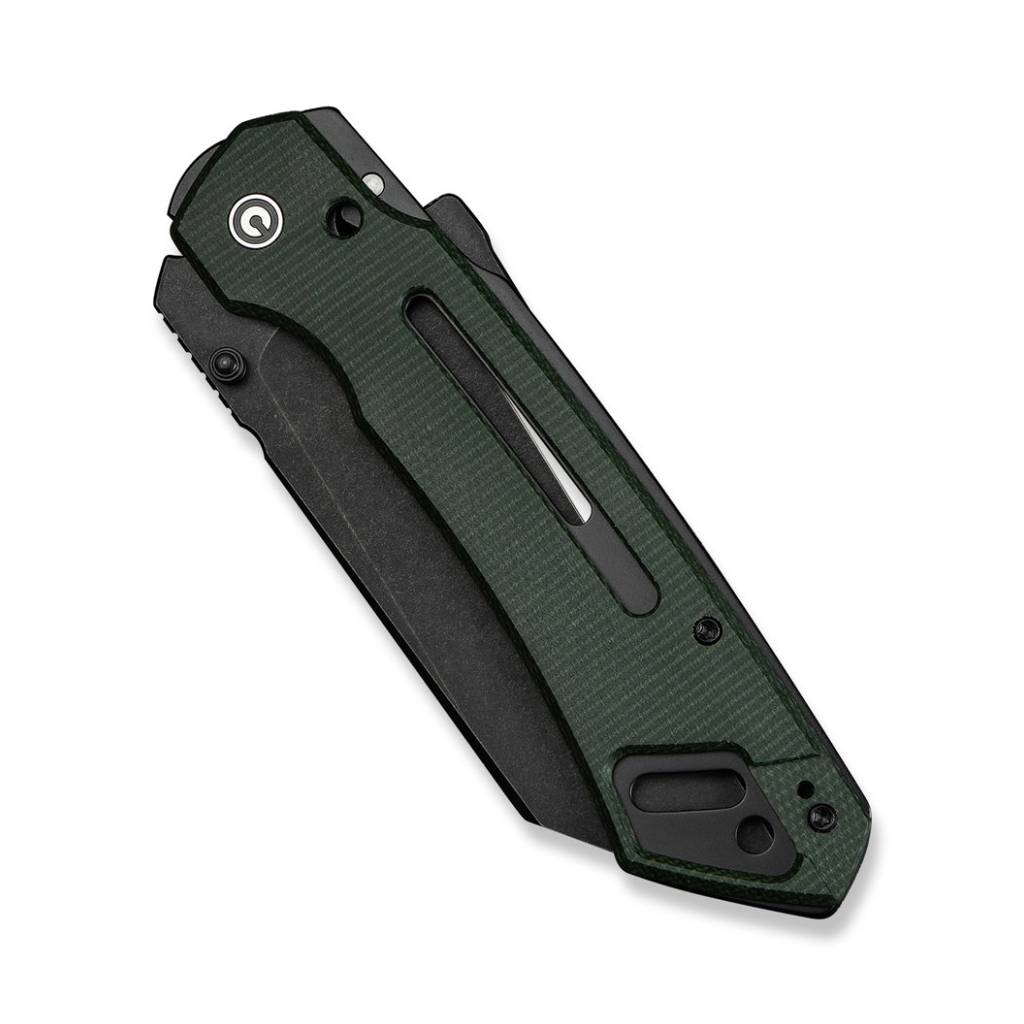 Ніж Civivi Buster FG, Darkwash, зелений мікарта (C24052-3) - зображення 6