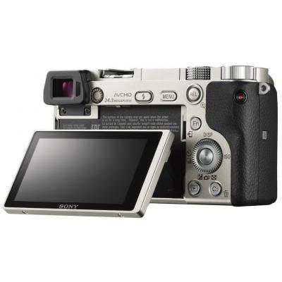 Цифровий фотоапарат Sony Alpha 6000 16-50mm + 55-210mm kit Silver (ILCE6000YS.CEC) - зображення 3