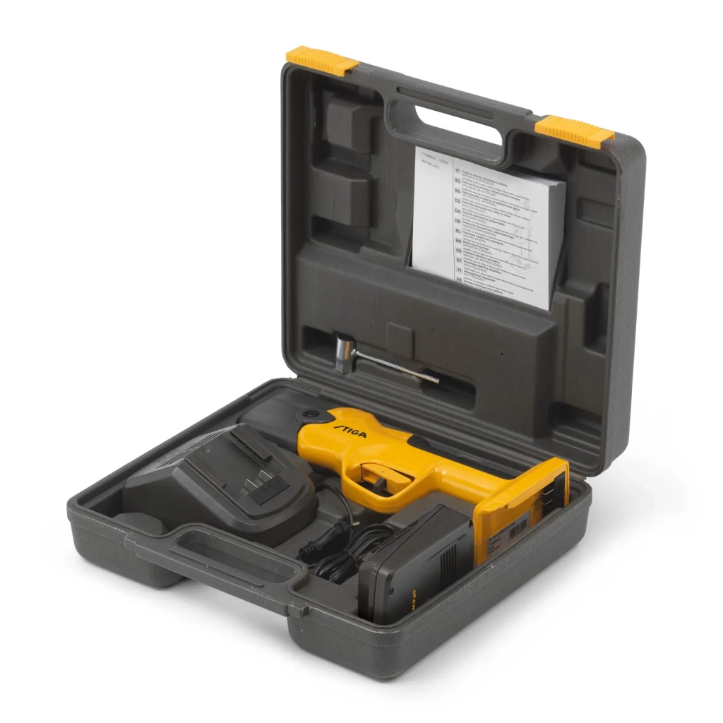 Секатор Stiga 20V, Li-lon 2Ah, кейс (SC100eKit) - зображення 7