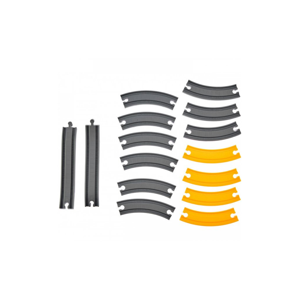 Залізниця ZIPP Toys Міський експрес 92 деталі, Жовтий (AU6881AB) - зображення 5