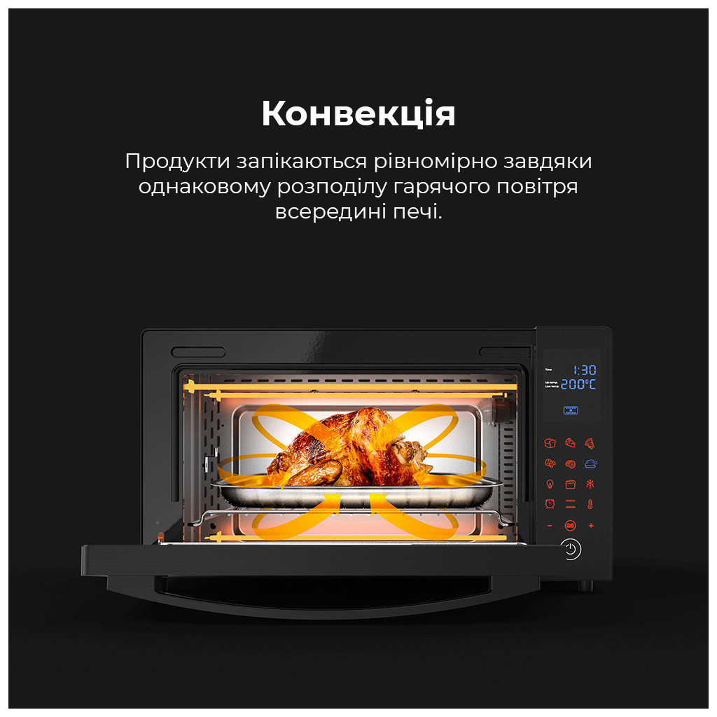 Електропіч AENO EO1 (AEO0001) - зображення 7