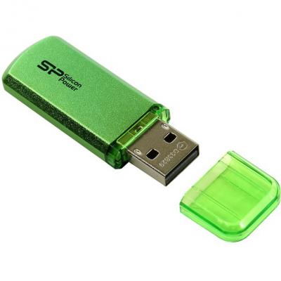 USB флеш накопичувач Silicon Power 64GB Helios 101 Green USB 2.0 (SP064GBUF2101V1N) - зображення 3