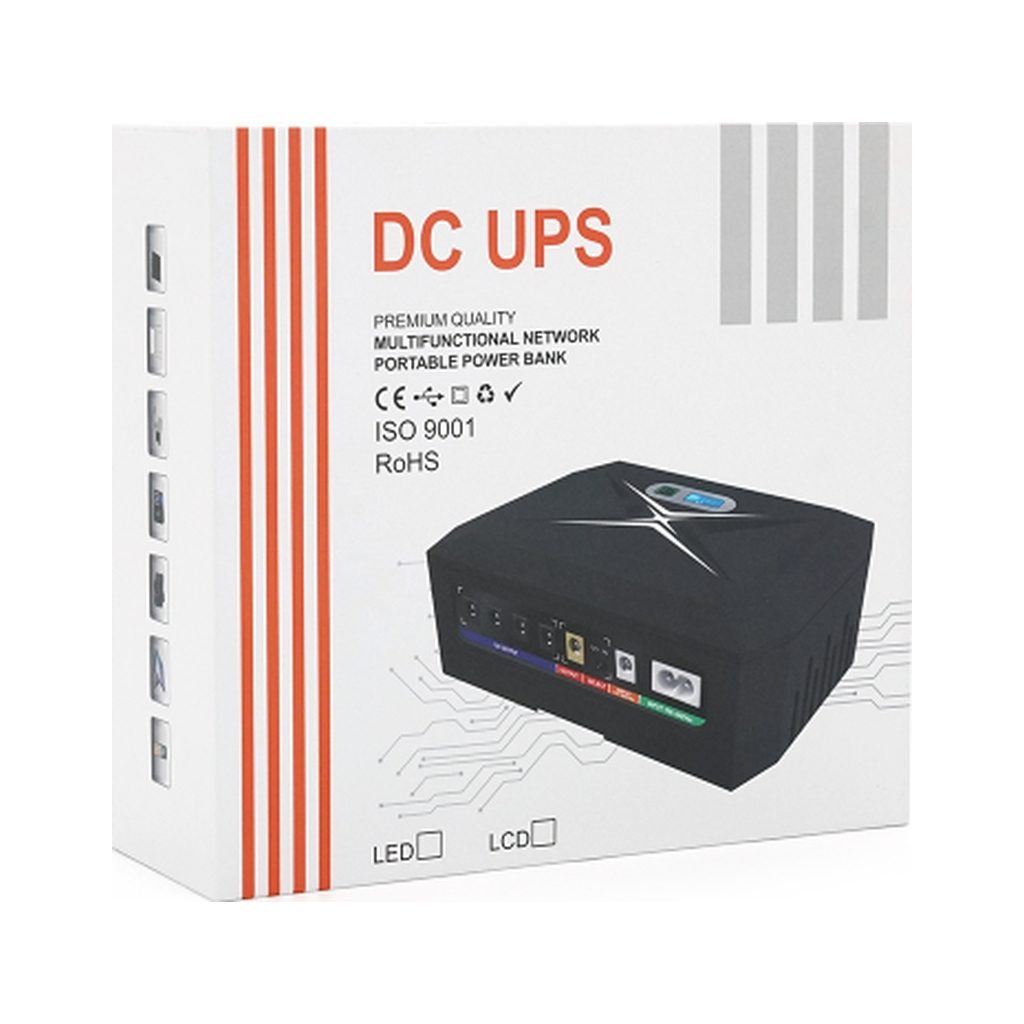 Пристрій безперебійного живлення Green Wave UPS-45W DCP-45W-20 - зображення 3