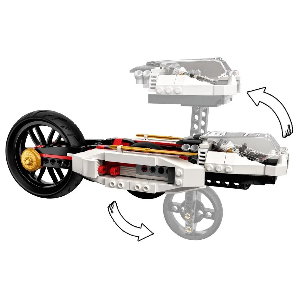 Конструктор LEGO Ninjago Надзвуковий літак 725 деталей (71739) - зображення 5