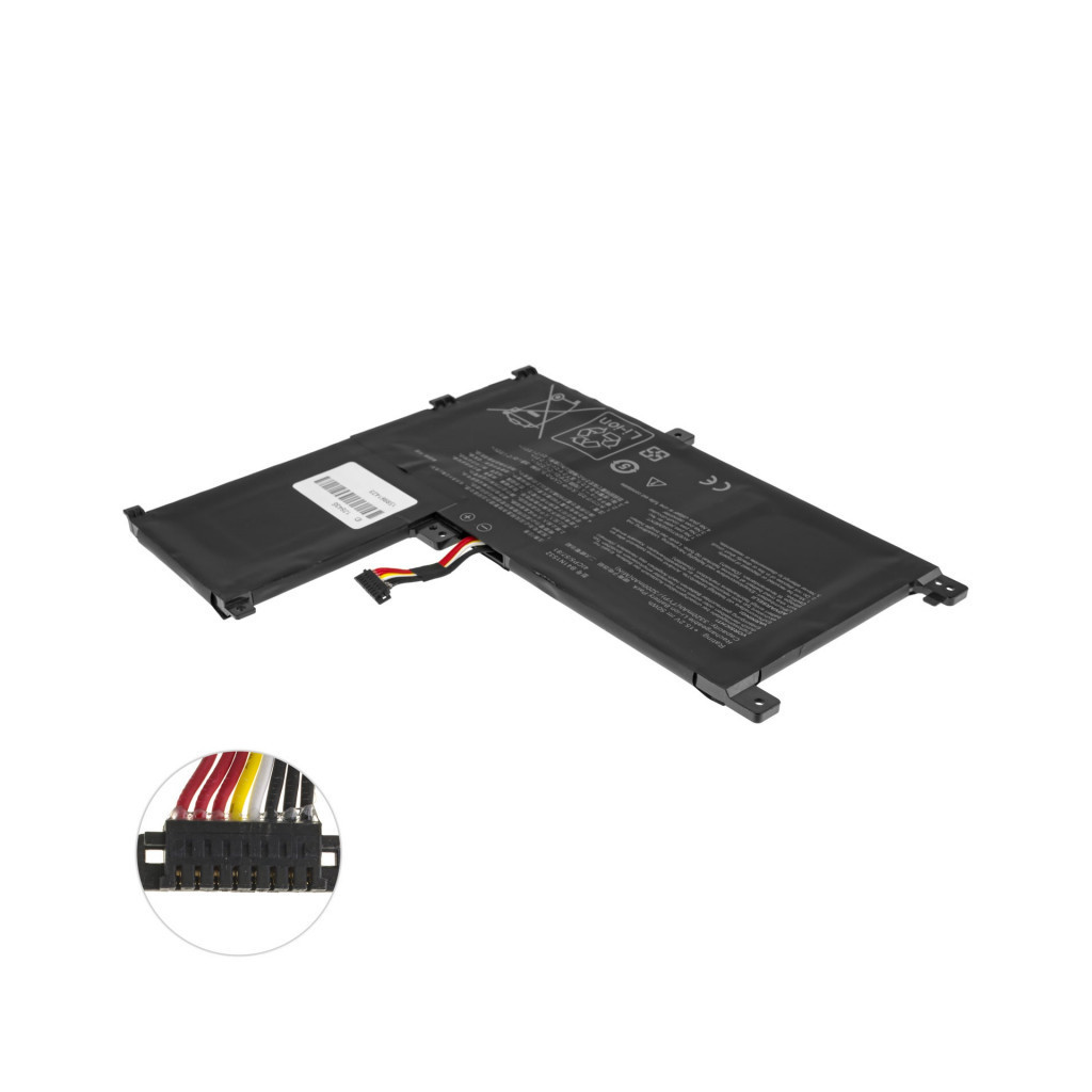 Акумулятор до ноутбука AsusZenBookUX560UA/Q504 B41N1532, 3320mAh (50Wh), 4cell, 15.2V AlSoft (A47859) - зображення 2