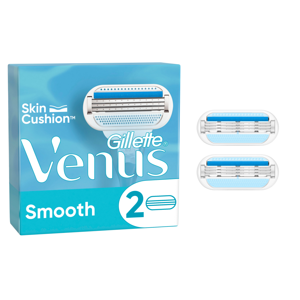 Змінні касети Gillette Venus Smooth 2 шт. (7702018490943/7702018495078) - изображение 1