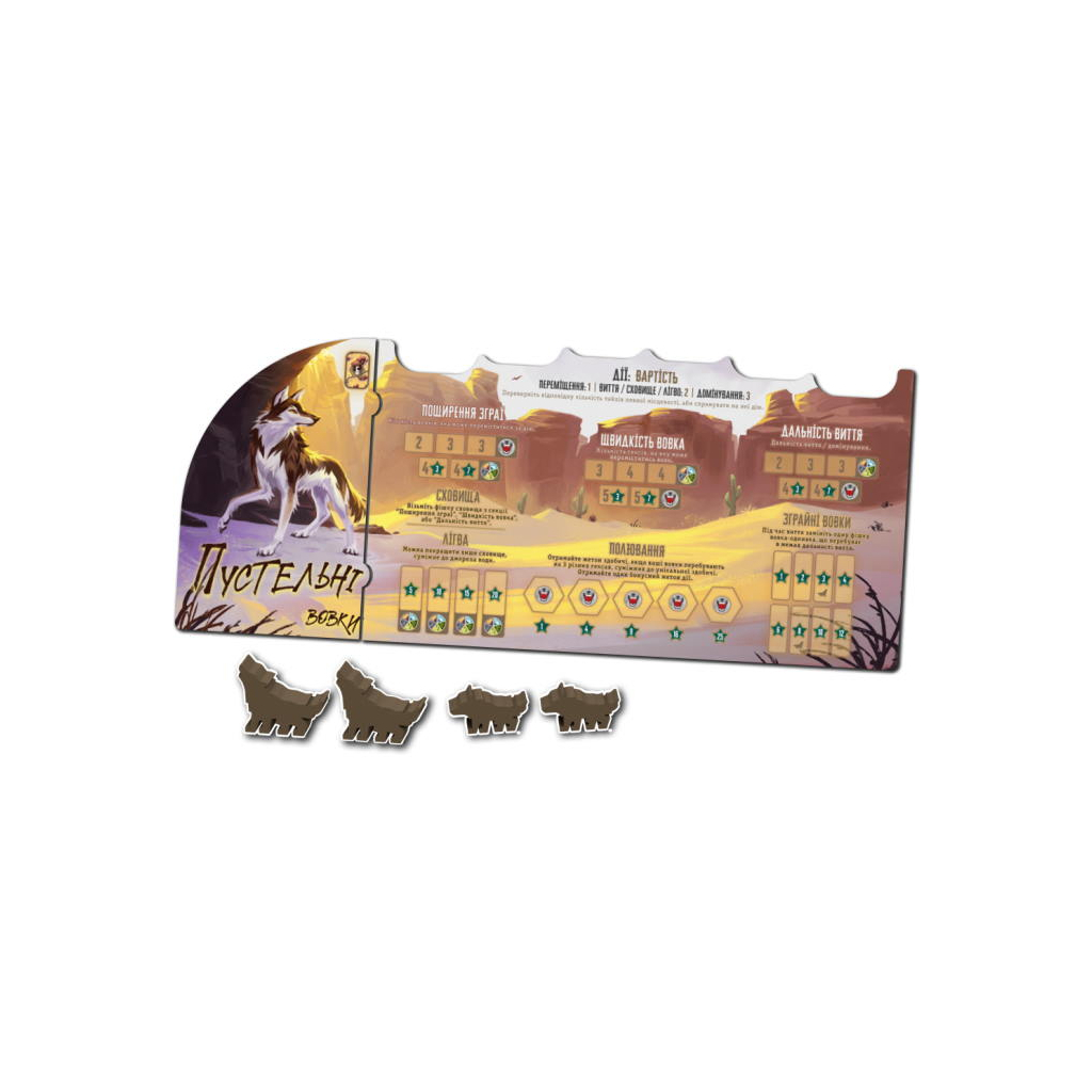 Настільна гра Games 7 Days Зграя (The Wolves) (укр.) (ZG001U) - зображення 3