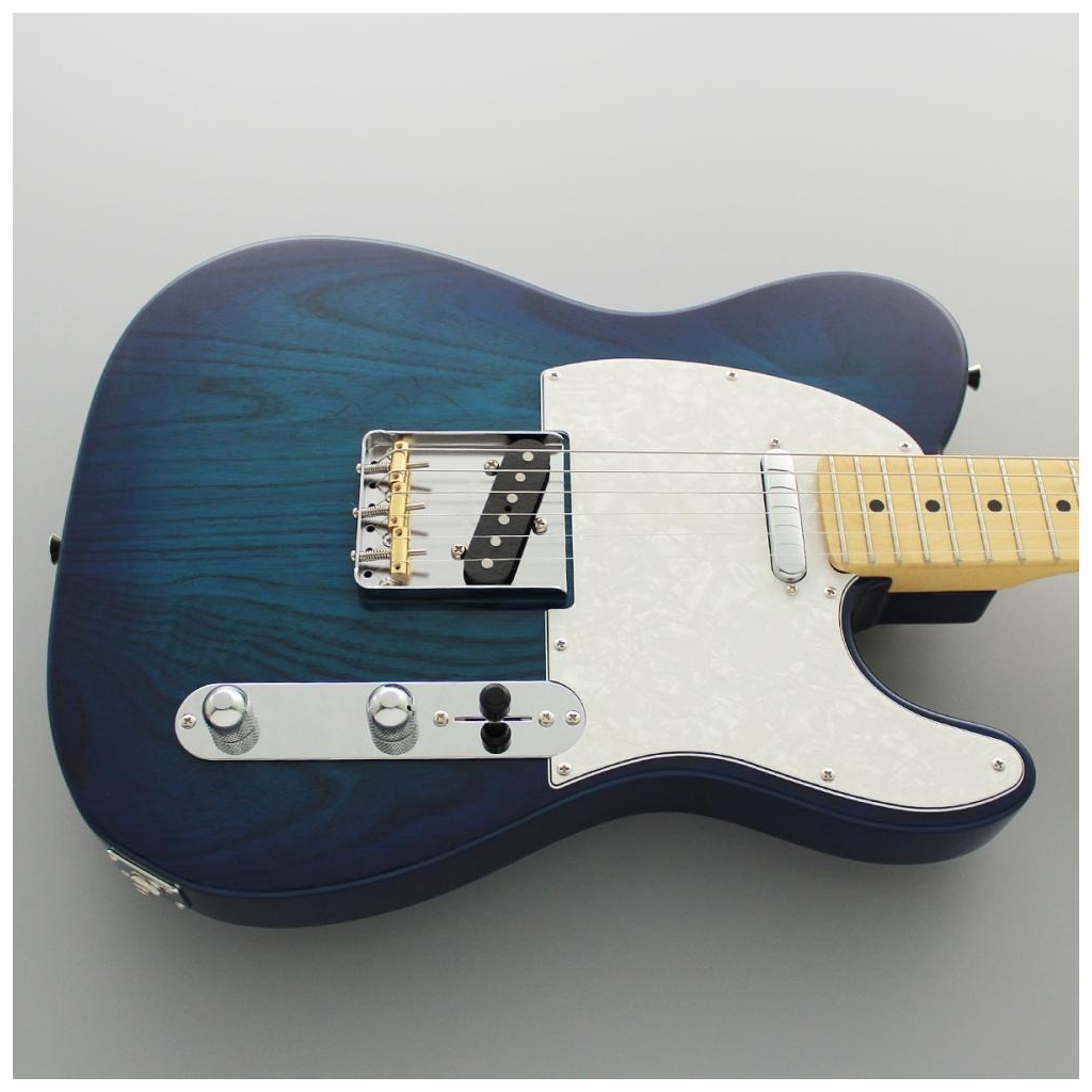 Електрогітара FGN Neo Classic See-Thru Blue Burst (NTE100MAH-SBB) - зображення 2