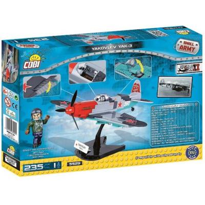 Конструктор Cobi Друга Світова Війна Літак Як-3, 235 деталей (COBI-5529) - зображення 2
