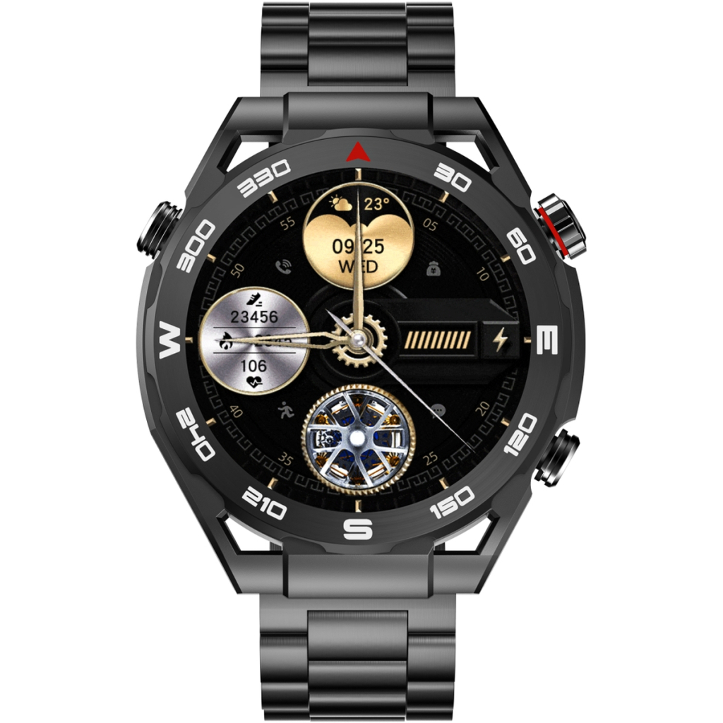 Смарт-годинник Havit HV-M9030 Ultra IP68 Bluetooth Call Black (HV-M9030 Ultra Black) - зображення 2