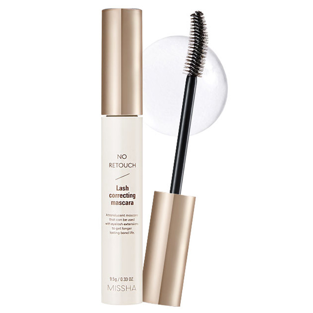 Туш для вій Missha No Retouch Lash Correcting Mascara коригувальна 9.5 г (8809643533249) - зображення 1
