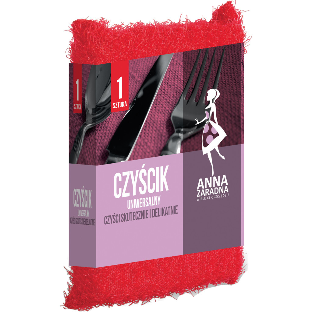 Губки кухонні Anna Zaradna універсальна 1 шт. (5903936017294) - зображення 1