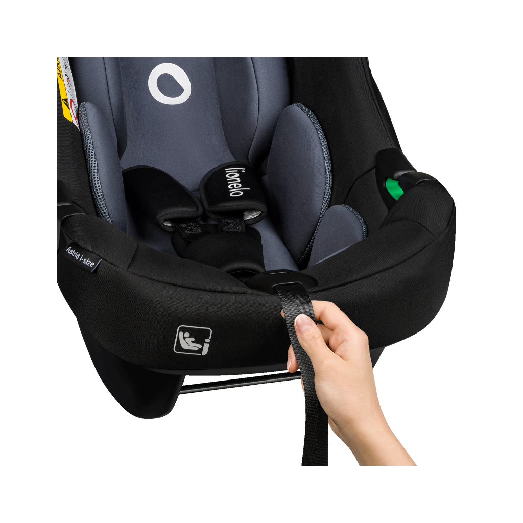 Автокрісло Lionelo Astrid I-Size Set Black Grey (LO-ASTRID I-SIZE SET BLACK GREY) - picture 7