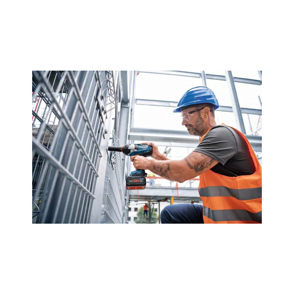 Гайковерт Bosch ударний GDS 18V-1050 H, 18В, 2x5.0 GAL1880 L-Box (0.601.9J8.522) - изображение 2