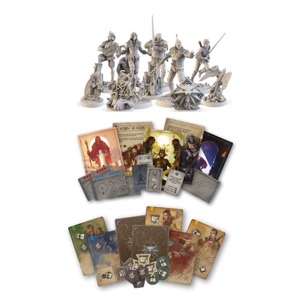 Настільна гра Geekach Games Відьмак. Шлях призначення - Делюкс (The Witcher: Path of Destiny - Deluxe) (укр.) (GKCH206PD) - зображення 3