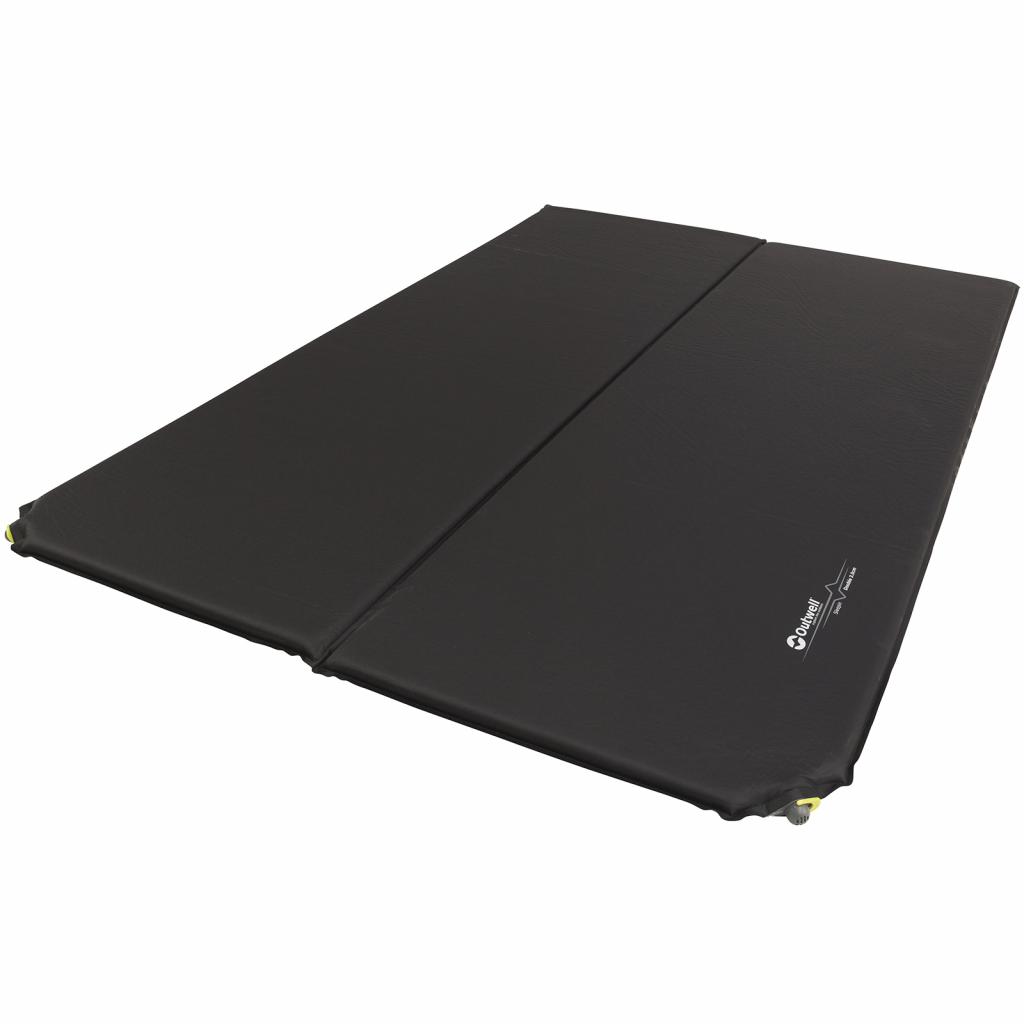 Туристичний килимок Outwell Self-inflating Mat Sleepin Double 3 cm Black (928851) - зображення 1